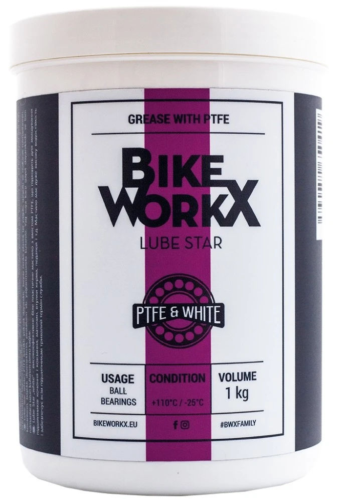 Bikeworkx Lube Star White 4 Bikeworkx Lube Star White - Image 2